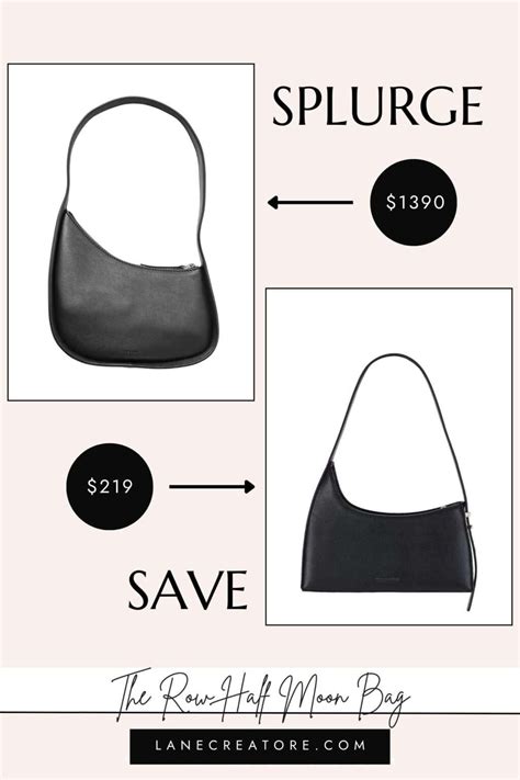 the row satin bag dupe|the row half moon bag dupes.